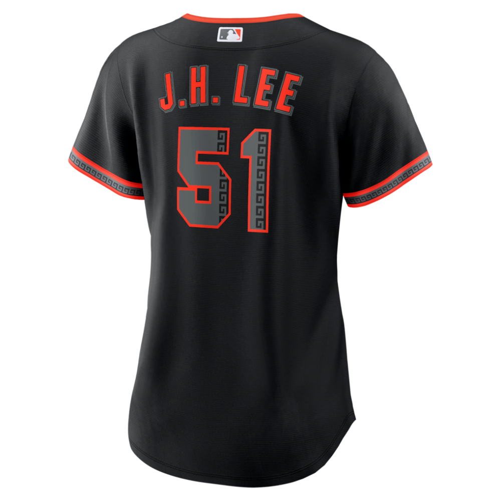 Jung Hoo Lee San Francisco Giants Women's Alternate Replica Jersey - Black-Pro Kit Vault | Brand New 26/27 Sports Jerseys